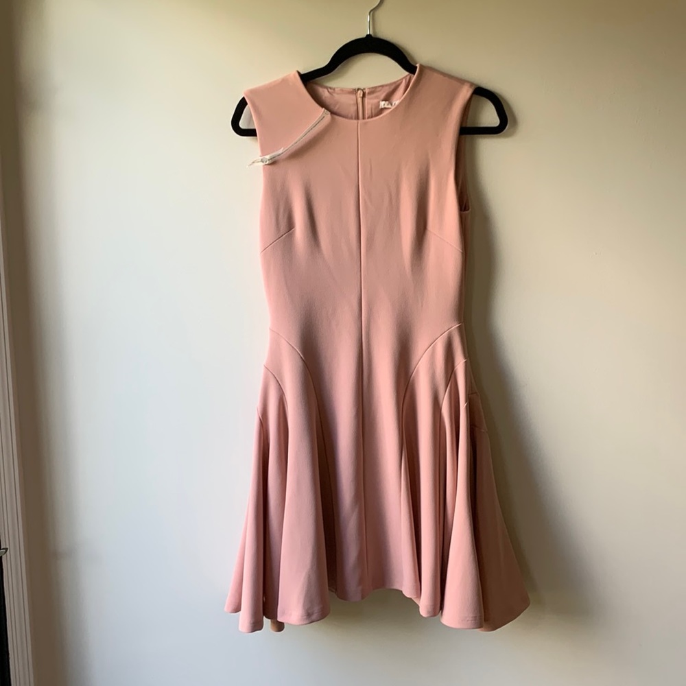 AA Velle Pink Fit and Flare Dress
